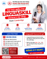 Thi thử Linguaskill General miễn phí tại Nha Trang
