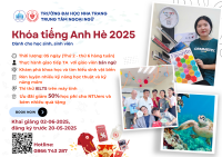 KHÓA HỌC MÙA HÈ - SUMMER COURSE