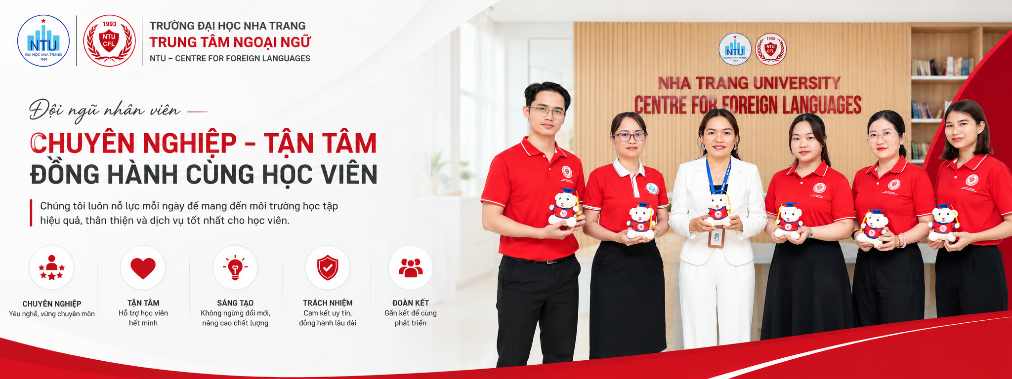 Chuyên nghiệp tận tâm đồng hành cùng học viên