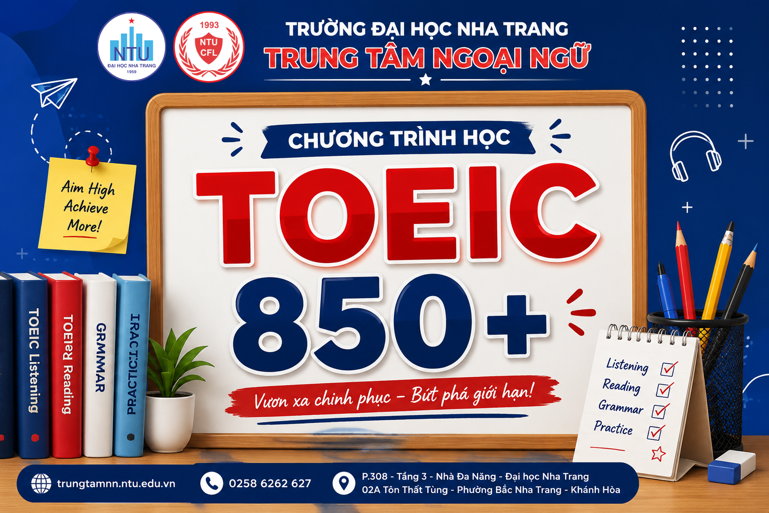 Chương trình học TOEIC 850+