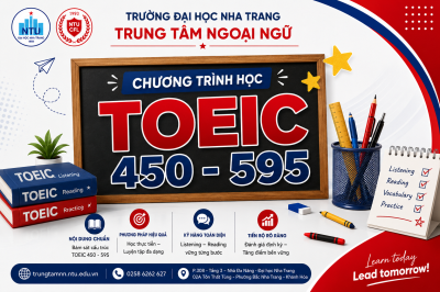 Chương trình học TOEIC 450 - 595