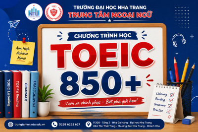 Chương trình học TOEIC 850+
