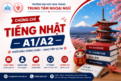Chứng chỉ tiếng Nhật A1/A2