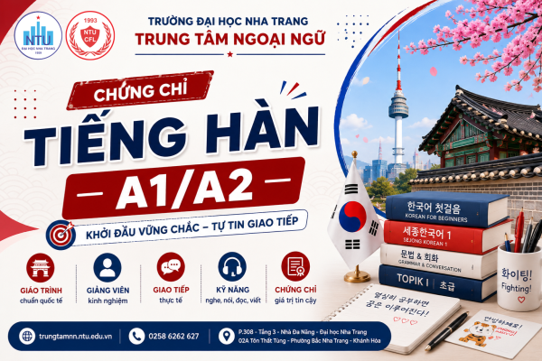 Chứng chỉ tiếng Hàn A1/A2