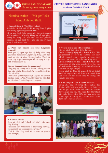 ẤN BẢN HỌC THUẬT THÁNG 01/2026