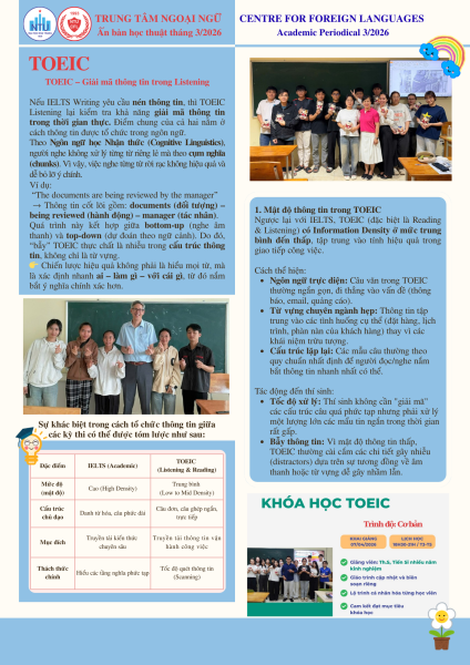 Ấn bản học thuật tháng 03/2026