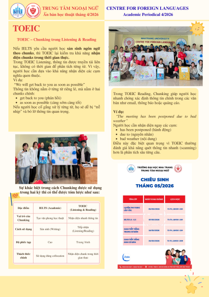 ẤN BẢN HỌC THUẬT THÁNG 4/2026