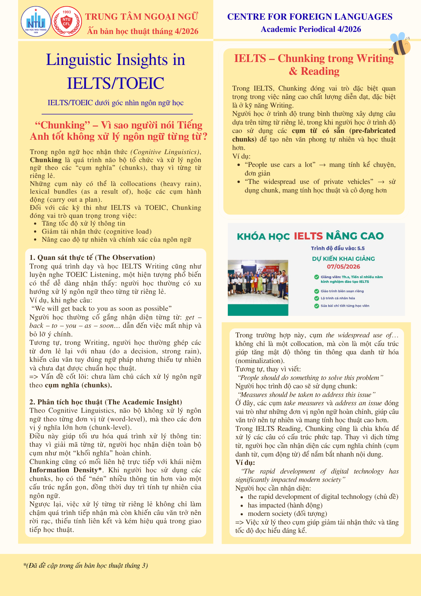 ẤN BẢN HỌC THUẬT THÁNG 4/2026