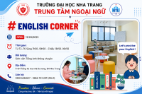 ENGLISH CORNER Nơi thực hành tiếng Anh miễn phí cùng giáo viên bản ngữ