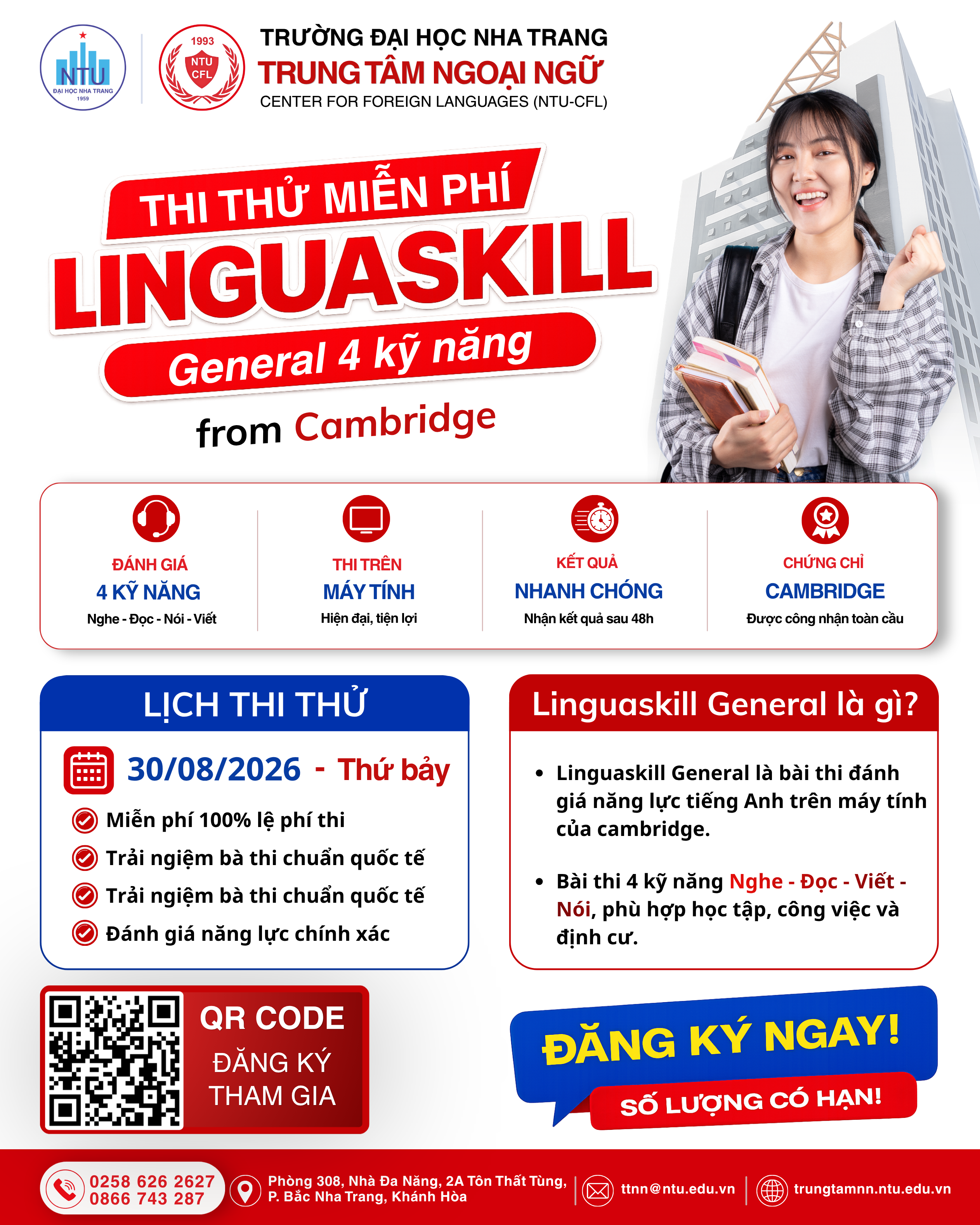 Thi thử Linguaskill General miễn phí tại Nha Trang
