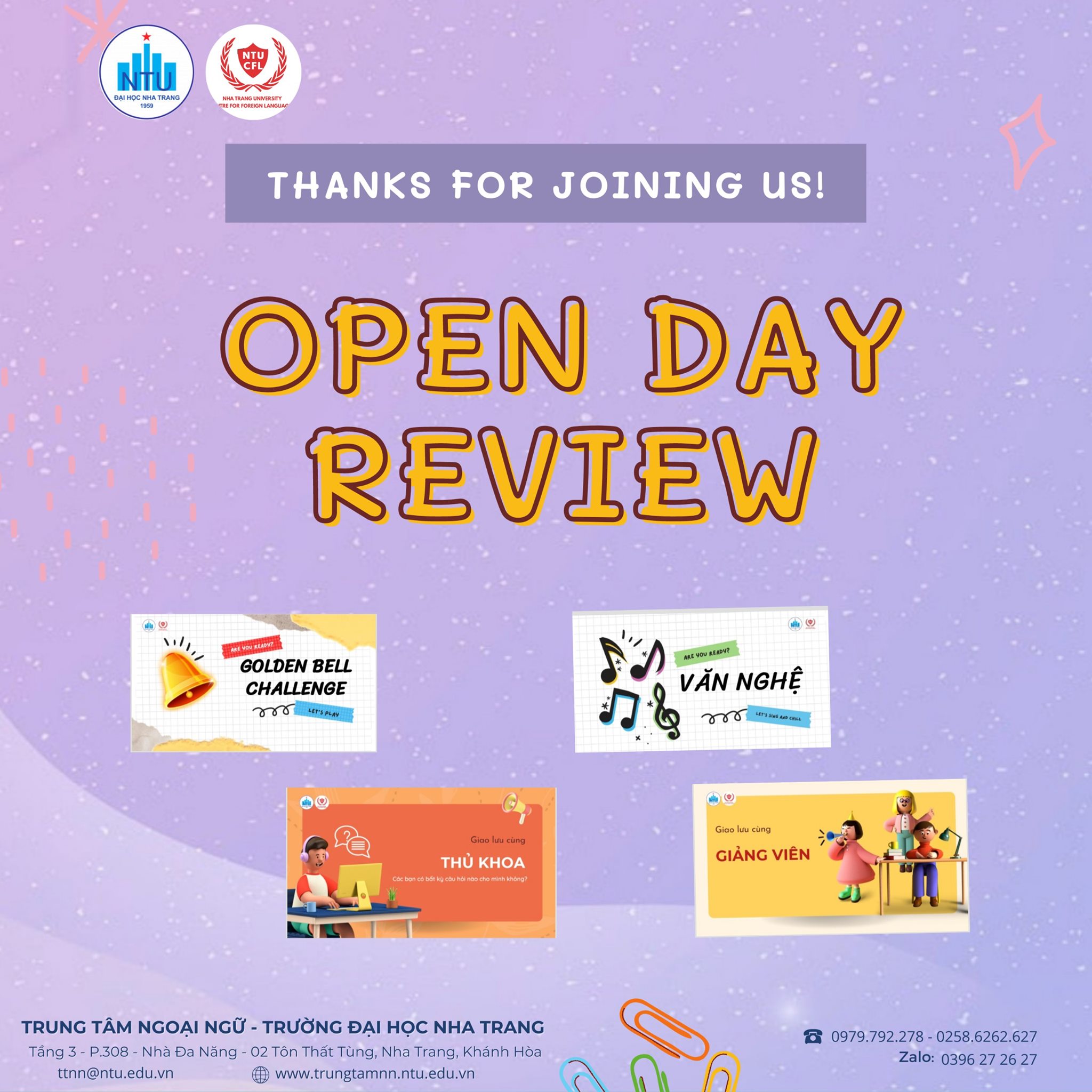 Tổng kết sự kiện CFL Open Day 2021