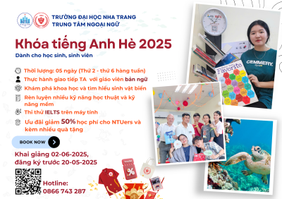 KHÓA HỌC MÙA HÈ - SUMMER COURSE